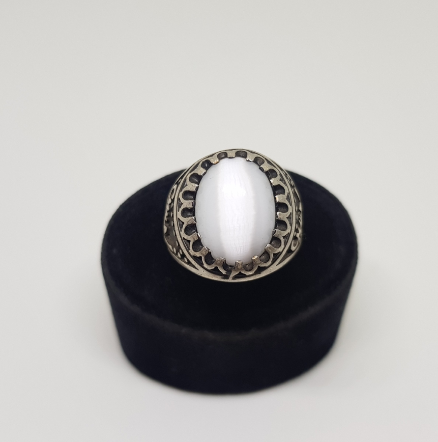 SEDEF TAŞLI GÜMÜŞ YÜZÜK