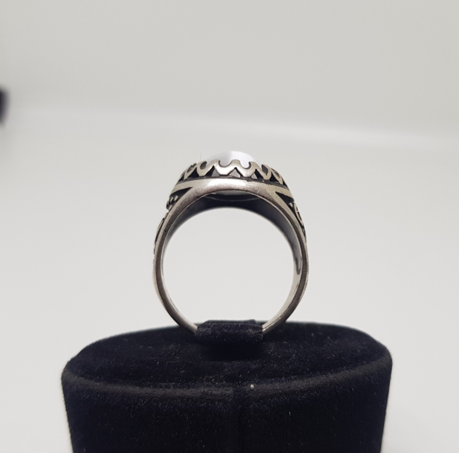 SEDEF TAŞLI GÜMÜŞ YÜZÜK