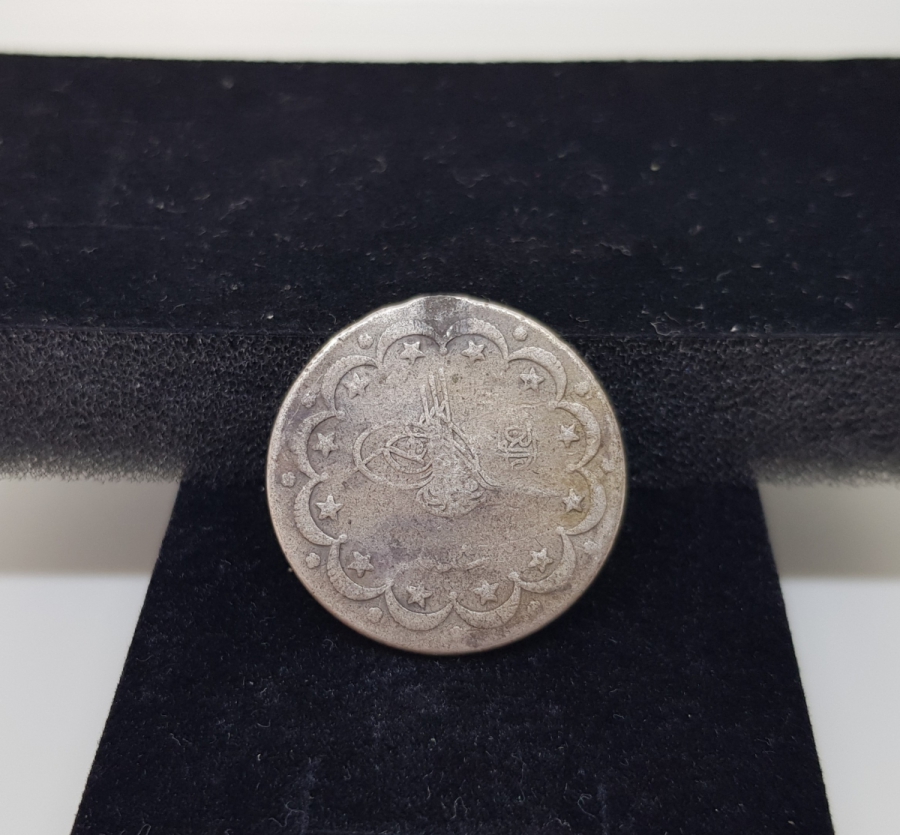 SULTAN MEHMET REŞAD DÖNEMİ 10 KURUŞ GÜMÜŞ MECİDİYE PARA