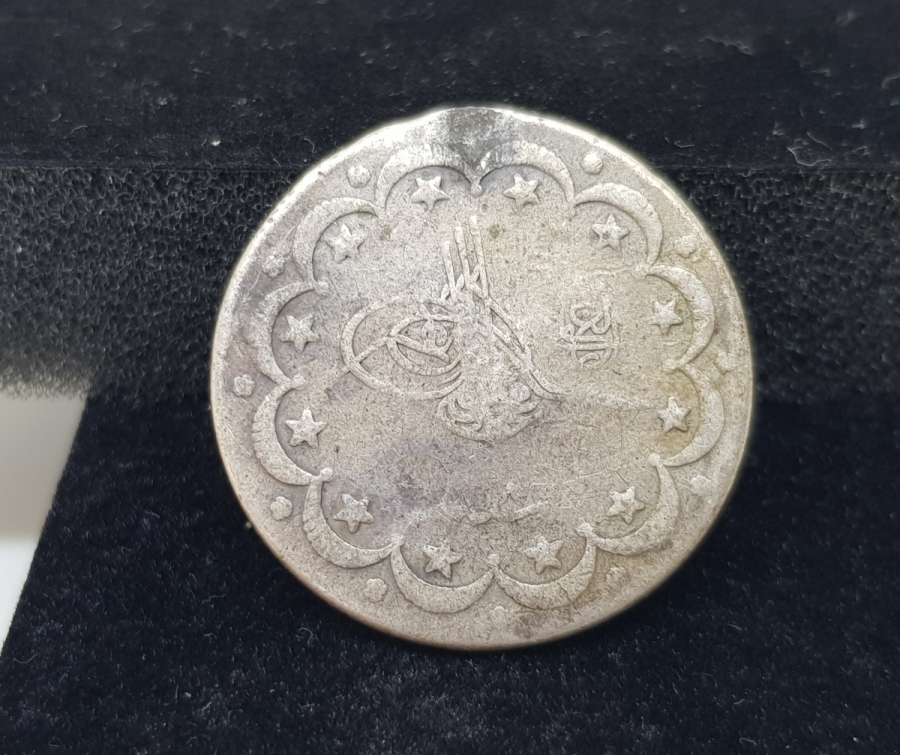 SULTAN MEHMET REŞAD DÖNEMİ 10 KURUŞ GÜMÜŞ MECİDİYE PARA