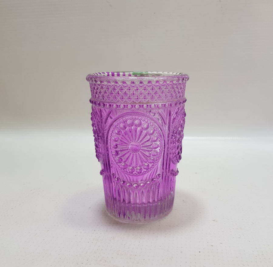 KRİSTAL KESME İŞÇİLİKLİ OSMANLI DÖNEMİ NADİR FORMLU ŞERBET BARDAĞI