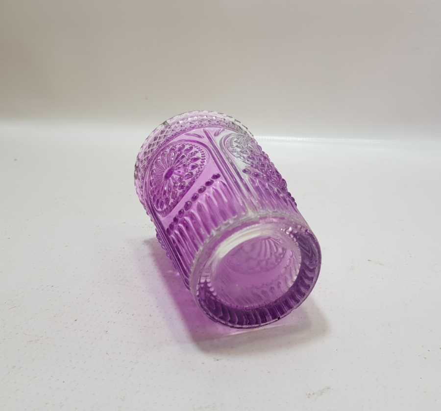 KRİSTAL KESME İŞÇİLİKLİ OSMANLI DÖNEMİ NADİR FORMLU ŞERBET BARDAĞI