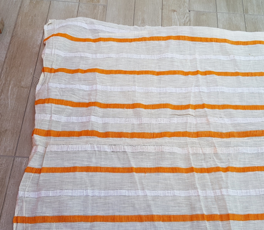 OSMANLI DÖNEMİ KÖK BOYALI İPEK YATAK ÖRTÜSÜ