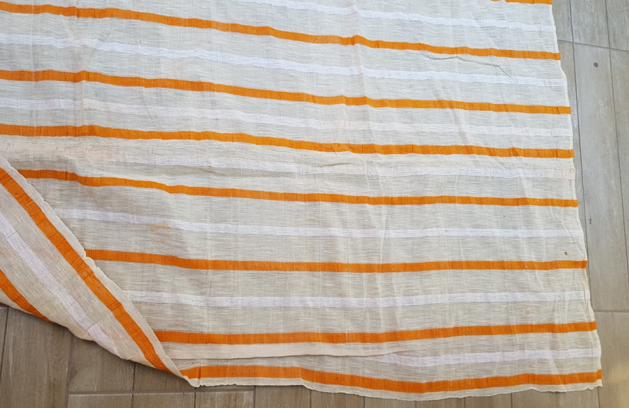 OSMANLI DÖNEMİ KÖK BOYALI İPEK YATAK ÖRTÜSÜ