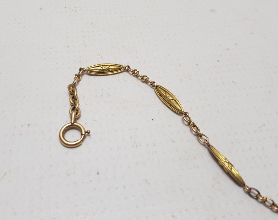 ANTİKA ALTIN KAPLAMA CEP SAATİ KÖSTEĞİ