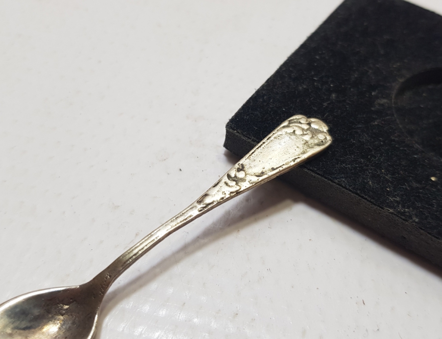 ANTİKA GÜMÜŞ HAVYAR KAŞIĞI