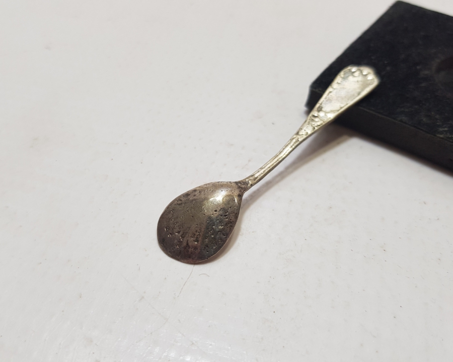 ANTİKA GÜMÜŞ HAVYAR KAŞIĞI