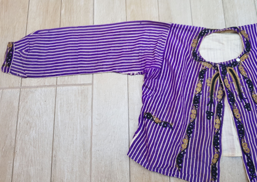 GÜMÜŞ SIRMALI VE İPEK İBRİŞİMLİ OSMANLI DÖNEMİ EL İŞİ CEPKEN