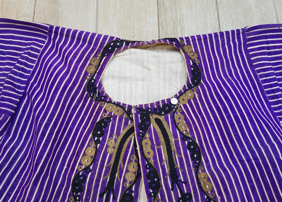 GÜMÜŞ SIRMALI VE İPEK İBRİŞİMLİ OSMANLI DÖNEMİ EL İŞİ CEPKEN