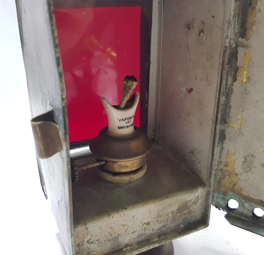 1. DÜNYA SAVAŞI DÖNEMİ ÇOK NADİR İNGİLİZ SİPER İŞARET LAMBASI