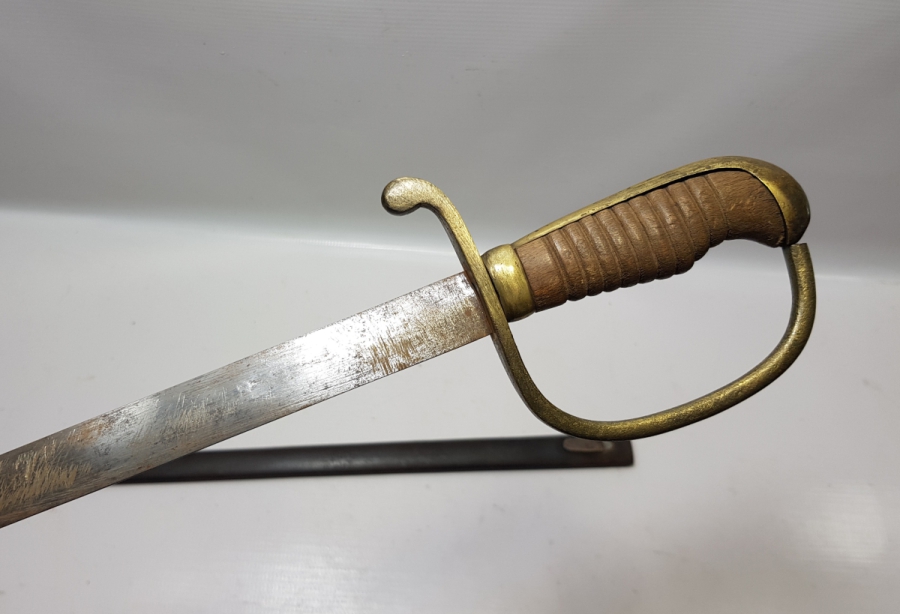 OSMANLI DÖNEMİ NADİR BOYDA TOPÇU KILICI - TOPÇU SUBAYI'NIN SON SAVUNMA KILICI