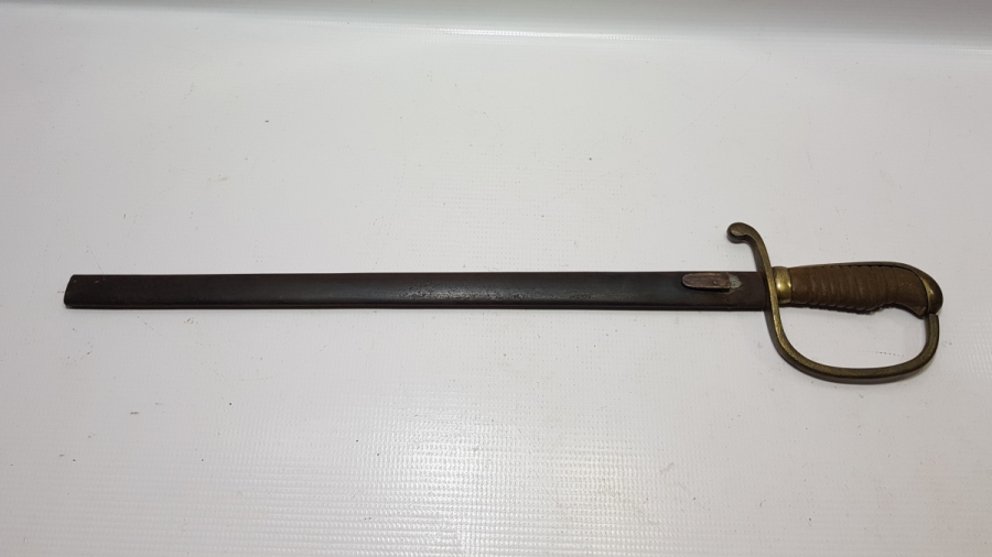 OSMANLI DÖNEMİ NADİR BOYDA TOPÇU KILICI - TOPÇU SUBAYI'NIN SON SAVUNMA KILICI