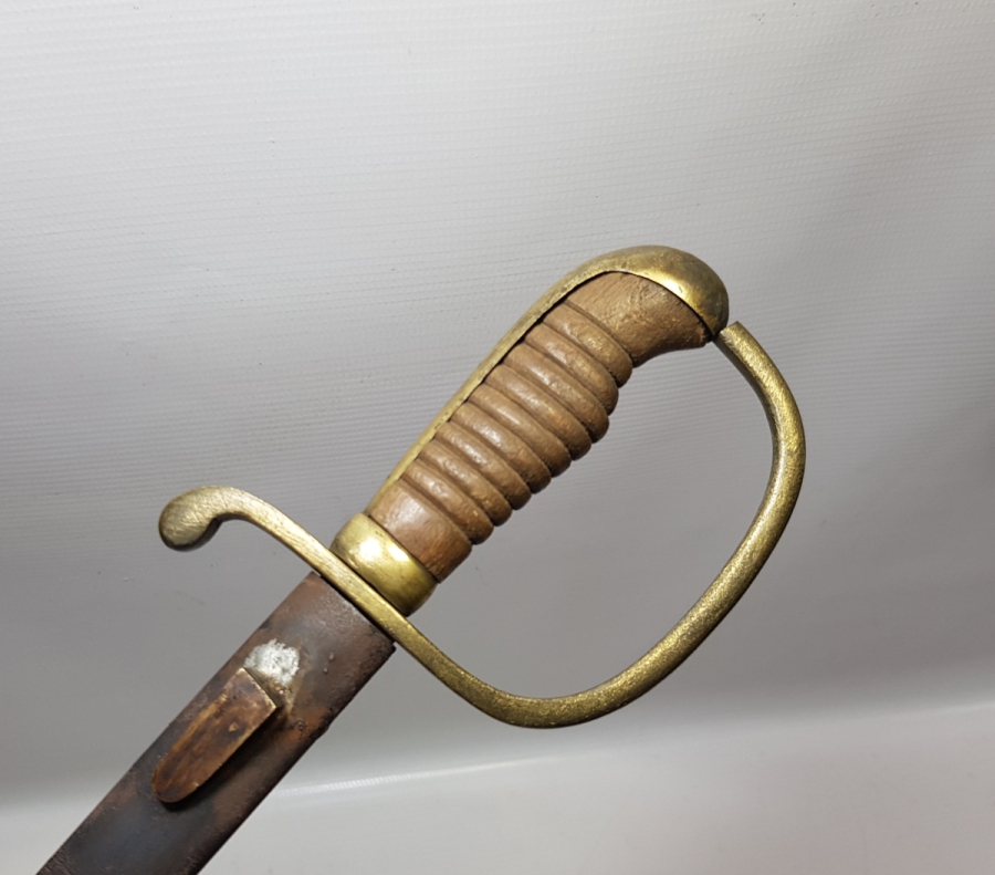 OSMANLI DÖNEMİ NADİR BOYDA TOPÇU KILICI - TOPÇU SUBAYI'NIN SON SAVUNMA KILICI