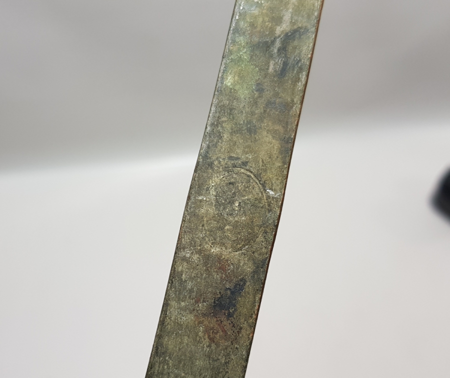 OSMANLI DÖNEMİ USTA DAMGALI EL YAPIMI SÜZGEÇ - KEVGİR