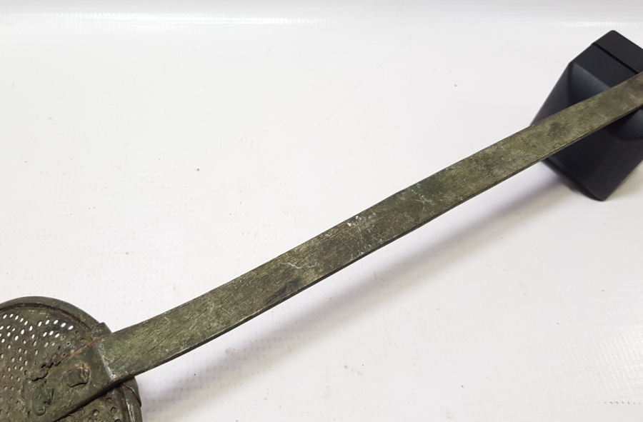 OSMANLI DÖNEMİ USTA DAMGALI EL YAPIMI SÜZGEÇ - KEVGİR