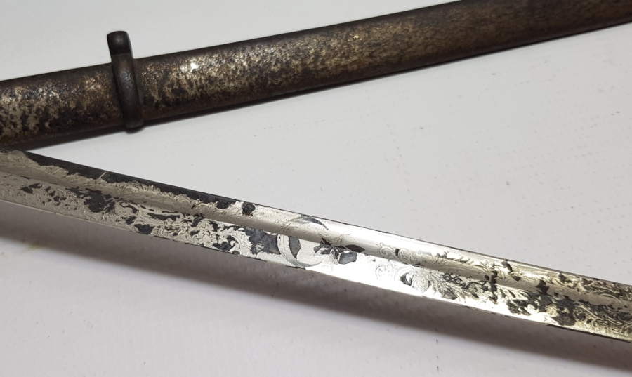 OSMANLI DÖNEMİ ÇOK NADİR MENEVİŞLİ HAFİF SÜVARİ KILICI