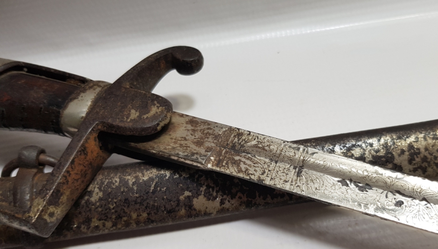 OSMANLI DÖNEMİ ÇOK NADİR MENEVİŞLİ HAFİF SÜVARİ KILICI