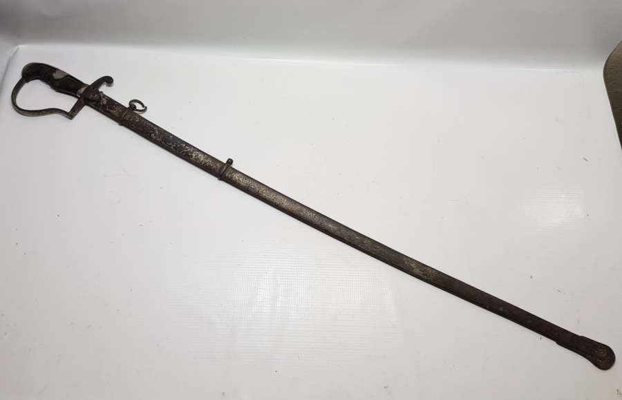 OSMANLI DÖNEMİ ÇOK NADİR MENEVİŞLİ HAFİF SÜVARİ KILICI