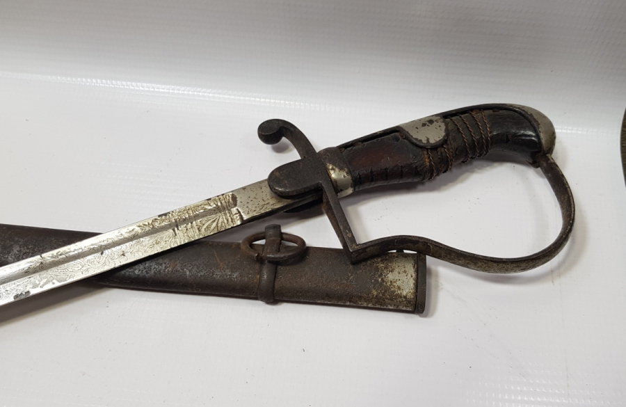 OSMANLI DÖNEMİ ÇOK NADİR MENEVİŞLİ HAFİF SÜVARİ KILICI