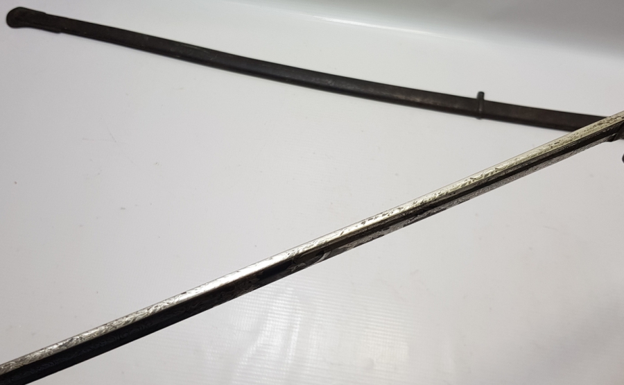 OSMANLI DÖNEMİ ÇOK NADİR MENEVİŞLİ HAFİF SÜVARİ KILICI