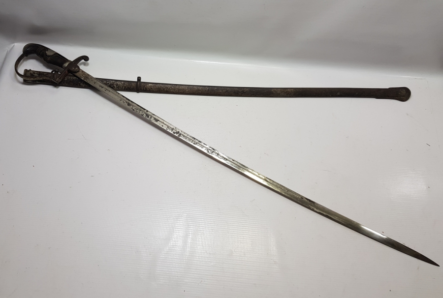 OSMANLI DÖNEMİ ÇOK NADİR MENEVİŞLİ HAFİF SÜVARİ KILICI