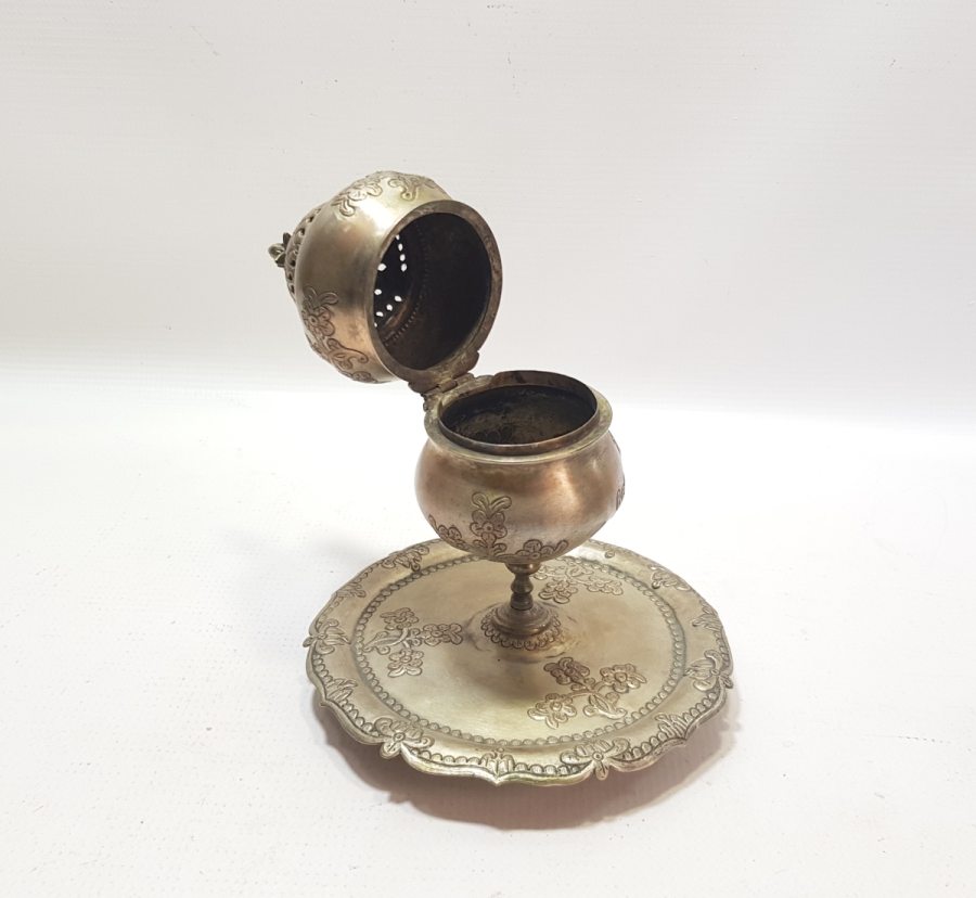 OSMANLI DÖNEMİ ESER-İ İSTANBUL GÜMÜŞ BUHURDAN