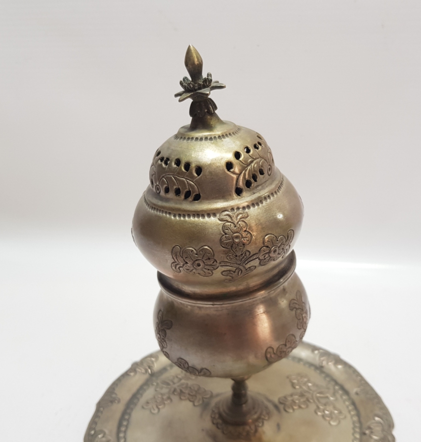 OSMANLI DÖNEMİ ESER-İ İSTANBUL GÜMÜŞ BUHURDAN