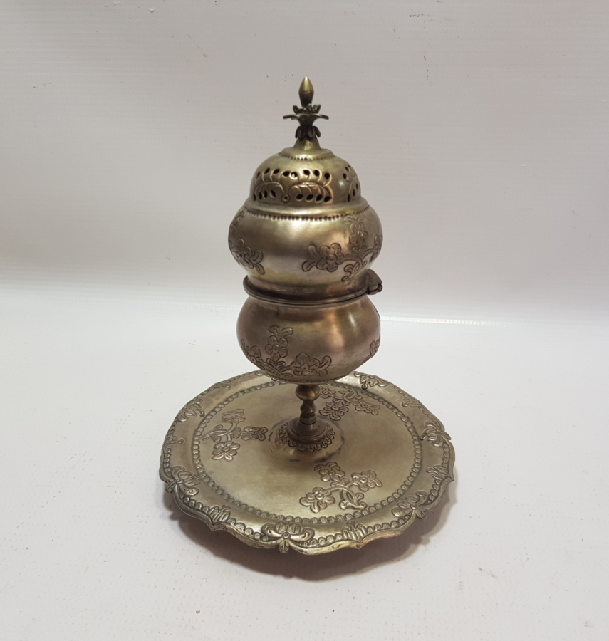 OSMANLI DÖNEMİ ESER-İ İSTANBUL GÜMÜŞ BUHURDAN