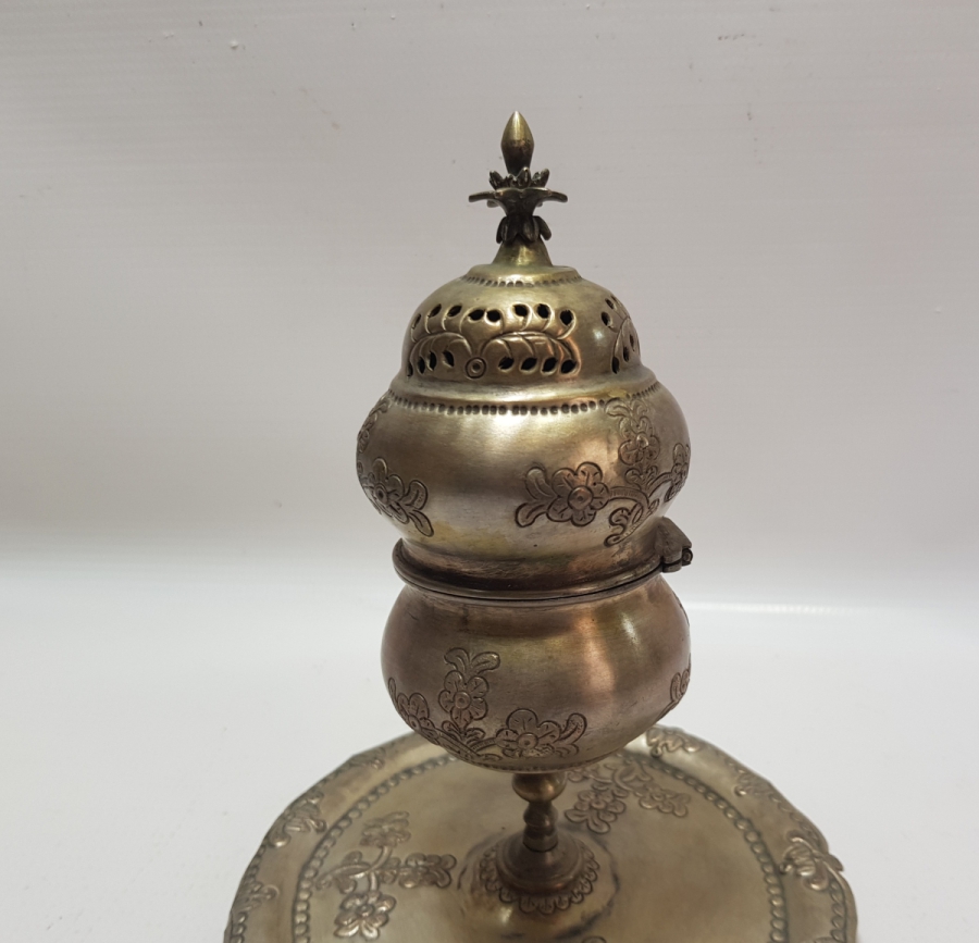 OSMANLI DÖNEMİ ESER-İ İSTANBUL GÜMÜŞ BUHURDAN