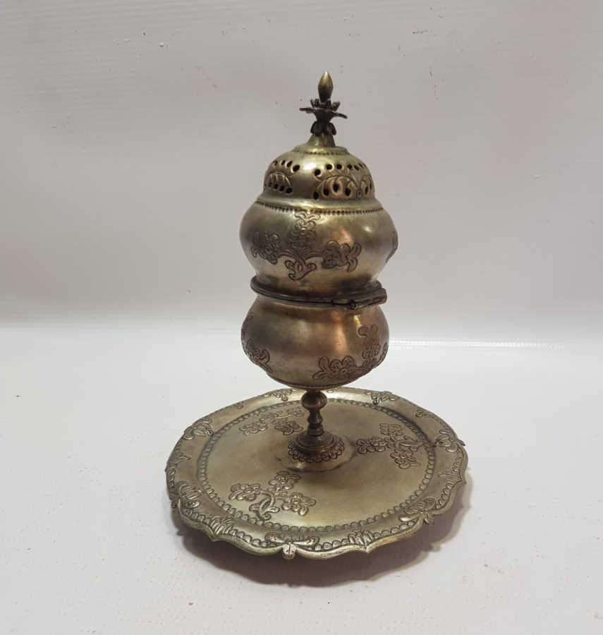 OSMANLI DÖNEMİ ESER-İ İSTANBUL GÜMÜŞ BUHURDAN