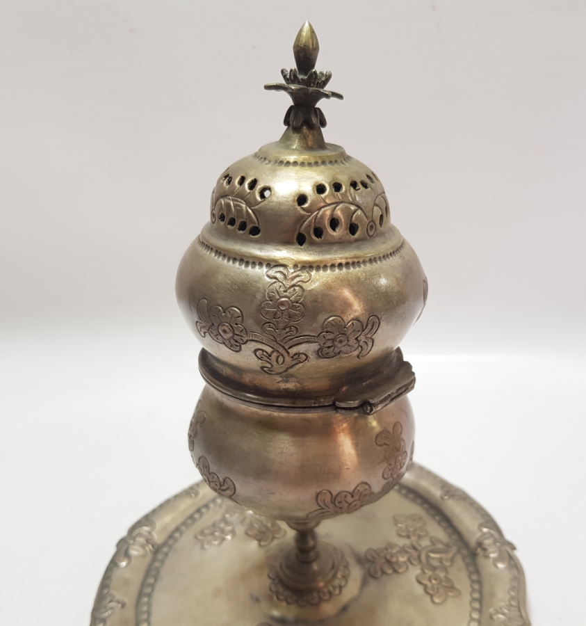 OSMANLI DÖNEMİ ESER-İ İSTANBUL GÜMÜŞ BUHURDAN