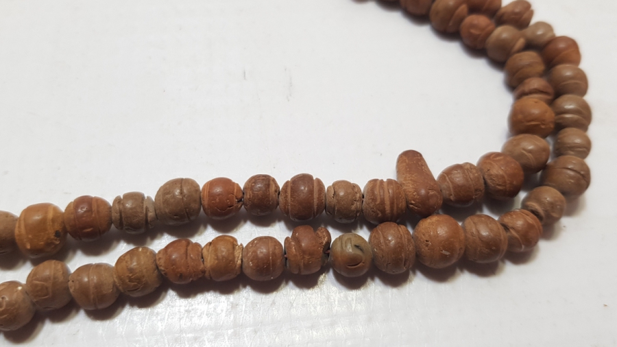 OSMANLI DÖNEMİ ÇOK NADİR ESMA-ÜL HÜSNA YAZILI GUBAR-I ŞERİF TESPİH