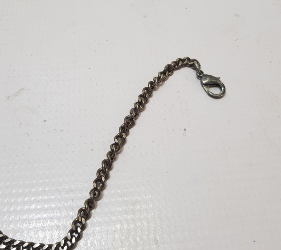 GÜMÜŞ KAPLAMA ANTİKA CEP SAATİ KÖSTEĞİ