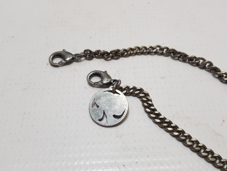 GÜMÜŞ KAPLAMA ANTİKA CEP SAATİ KÖSTEĞİ