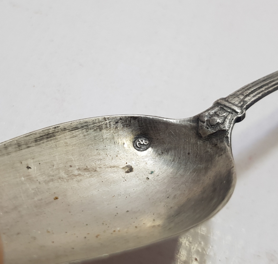 KABARTMA İŞÇİLİKLİ VE ABDÜLHAMİD HAN TUĞRALI NADİR GÜMÜŞ ÇATAL KAŞIK