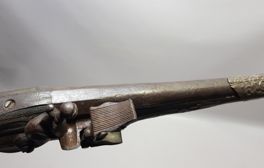 GÜMÜŞ ÇAKMA İŞÇİLİKLİ VE GÜMÜŞ APLİKLİ OSMANLI DÖNEMİ AFYON YAPIMI PİŞTOV