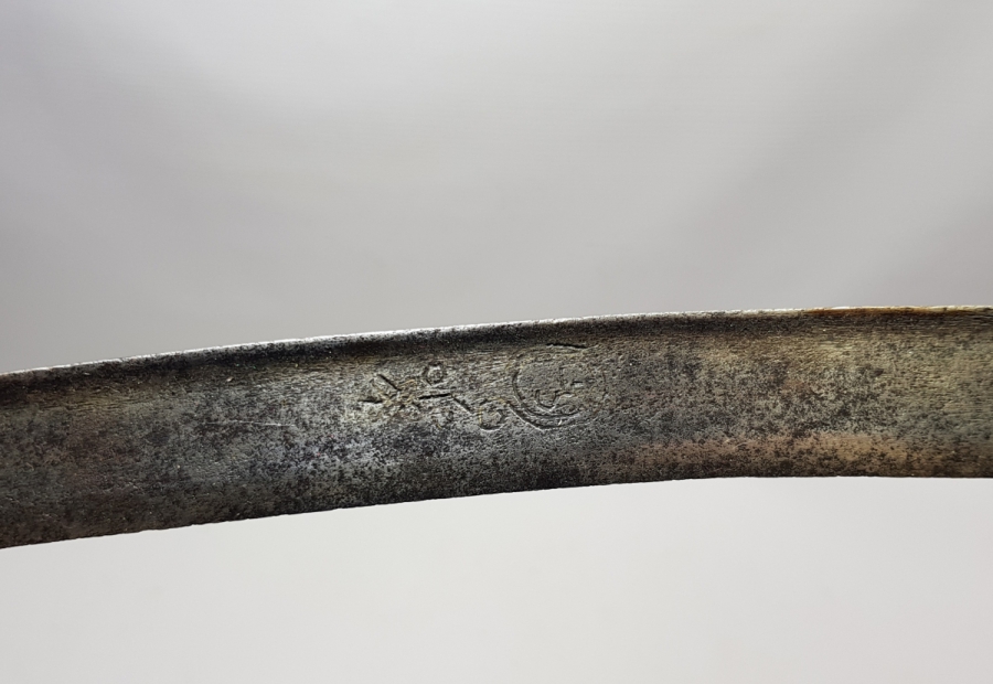 ÜZERİ REMİZLİ VE YAZILI NADİR YENİÇERİ KILIÇ