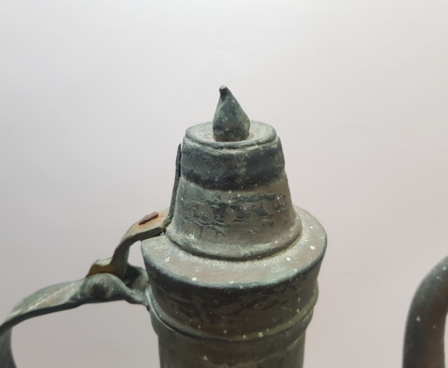 OSMANLI DÖNEMİ EL YAPIMI BAKIR GEREDE İBRİĞİ