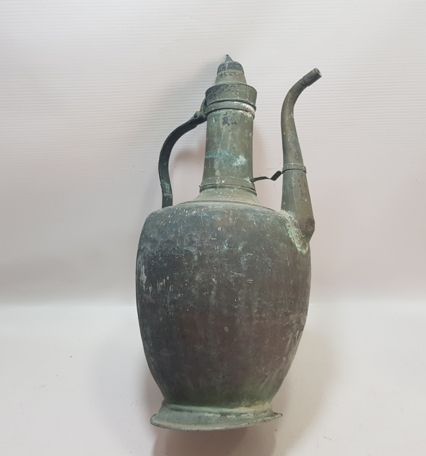 OSMANLI DÖNEMİ EL YAPIMI BAKIR GEREDE İBRİĞİ