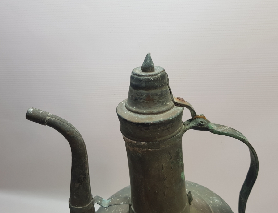 OSMANLI DÖNEMİ EL YAPIMI BAKIR GEREDE İBRİĞİ