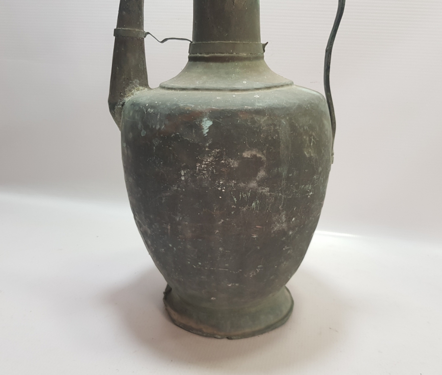 OSMANLI DÖNEMİ EL YAPIMI BAKIR GEREDE İBRİĞİ