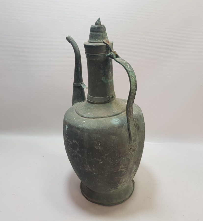 OSMANLI DÖNEMİ EL YAPIMI BAKIR GEREDE İBRİĞİ