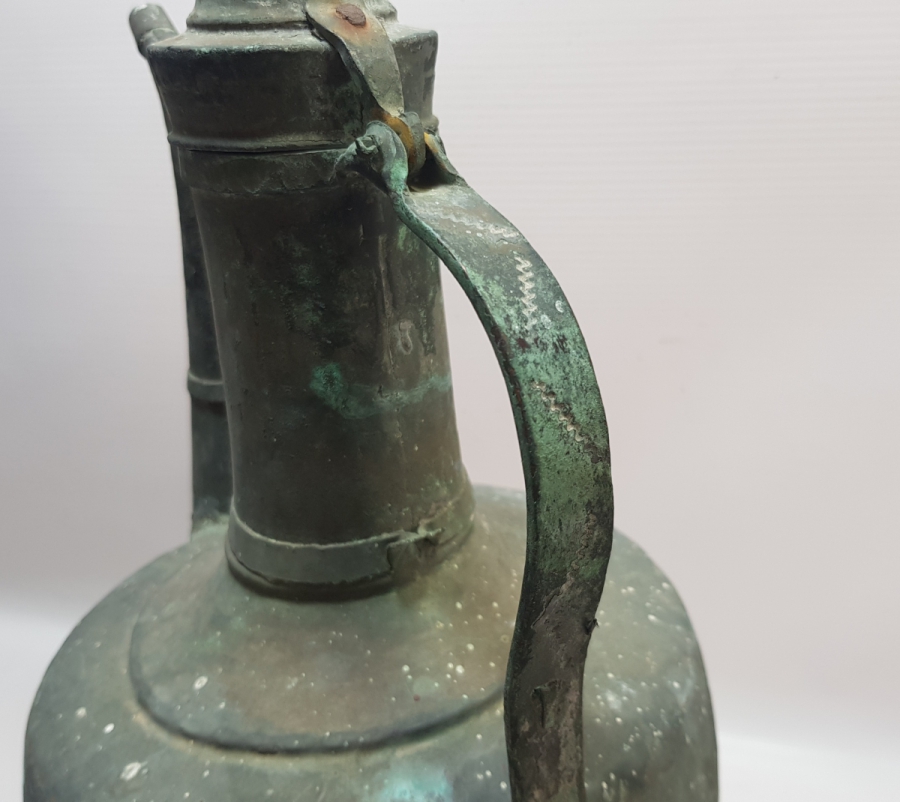 OSMANLI DÖNEMİ EL YAPIMI BAKIR GEREDE İBRİĞİ