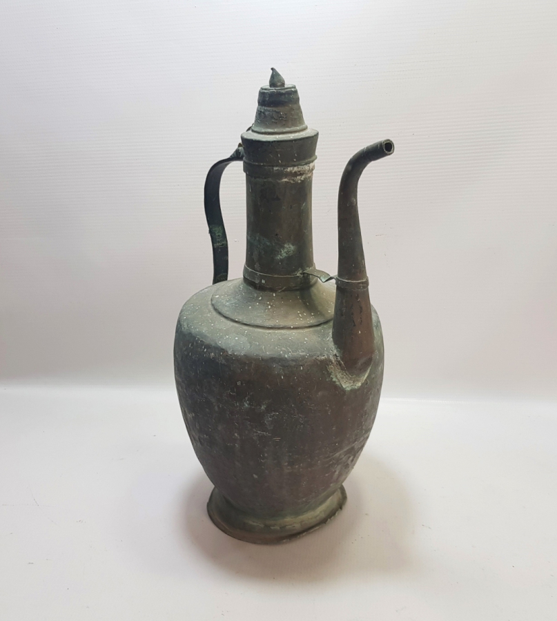 OSMANLI DÖNEMİ EL YAPIMI BAKIR GEREDE İBRİĞİ