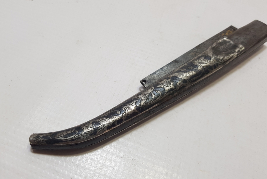 ÜZERİ ALTIN ÇAKMA VE SAVAT İŞÇİLİKLİ OSMANLI DÖNEMİ BÜYÜK BOY ERMENİ YAPIMI VAN ÇAKI