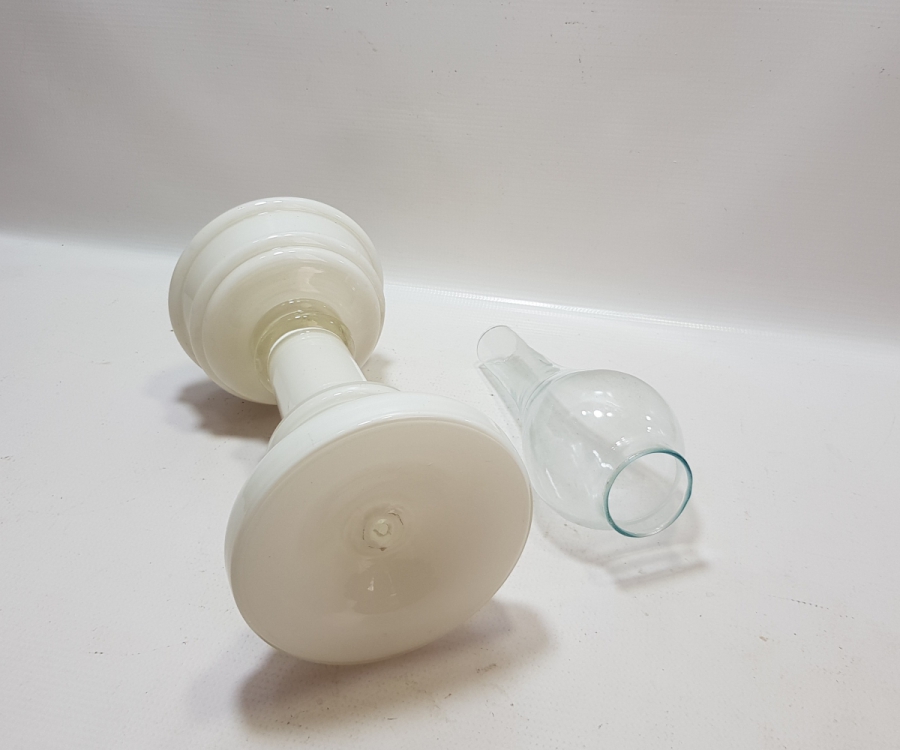 OSMANLI DÖNEMİ OPAL GAZ LAMBASI