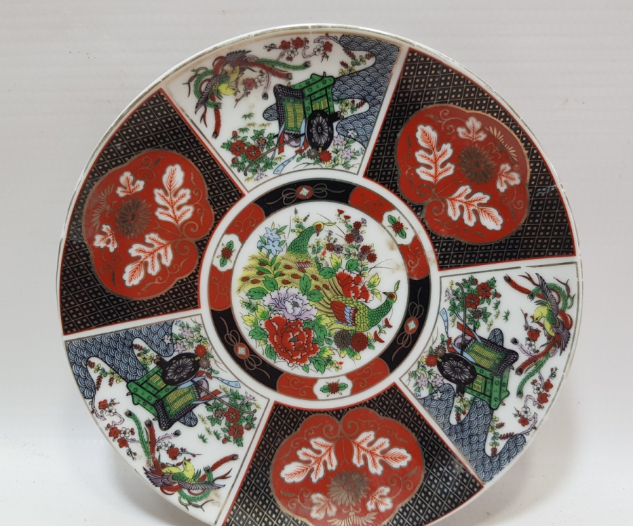 ANTİKA UZAK DOĞU PORSELEN TABAK