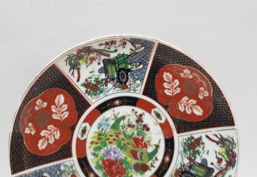 ANTİKA UZAK DOĞU PORSELEN TABAK