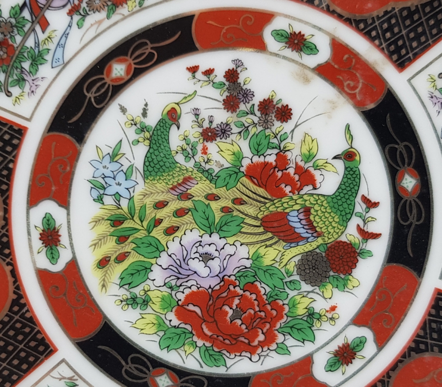 ANTİKA UZAK DOĞU PORSELEN TABAK