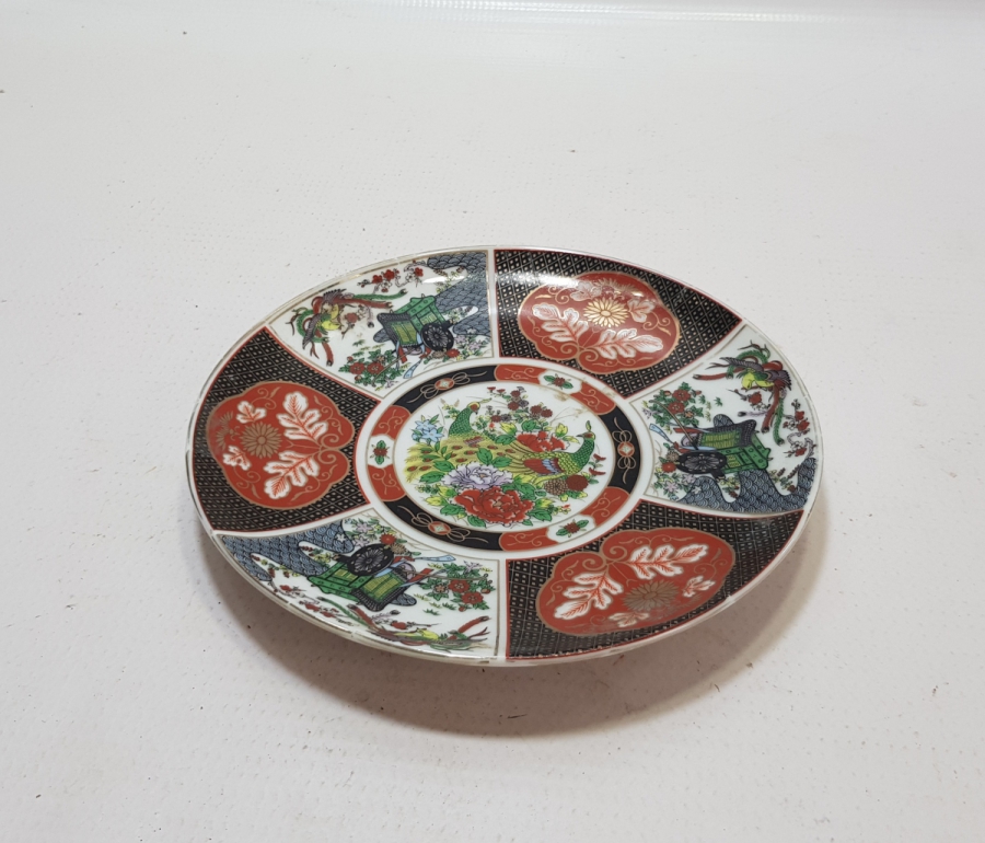 ANTİKA UZAK DOĞU PORSELEN TABAK